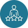 Icon Kundenzufriedenheit