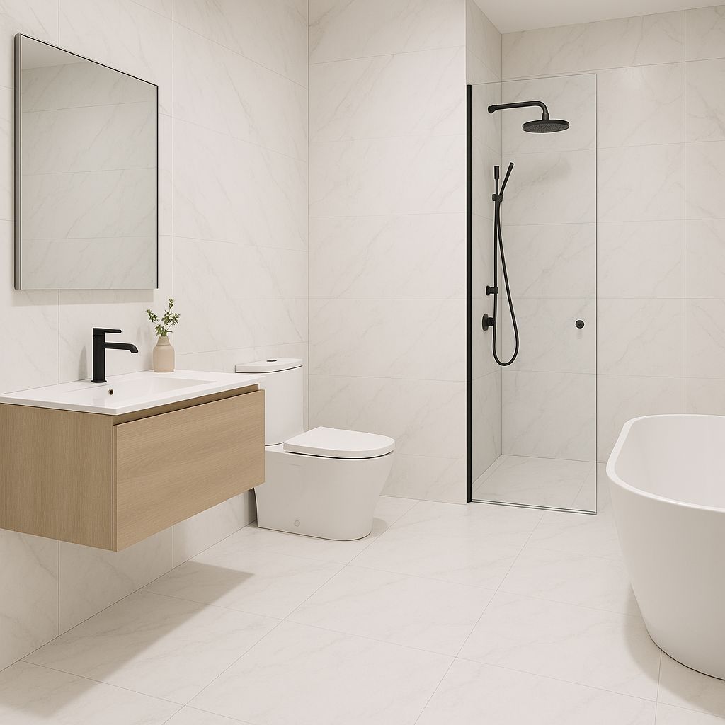 C.B. Fliesen & Bad Design, Badezimmer, Parkett