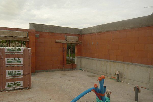 Travaux de maçonnerie