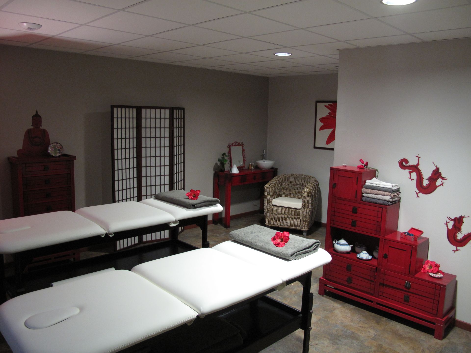 Tables de massage