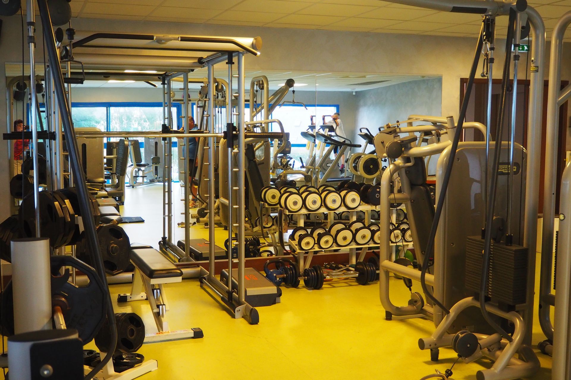 Les machines et équipements de l'espace fitness