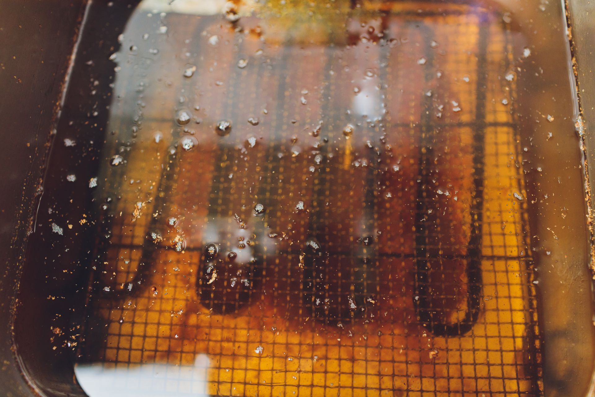 Nettoyage de bac à graisse