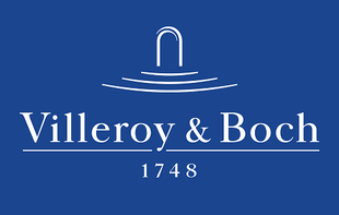 Ein blau-weißes Logo für Villeroy & Boch