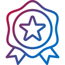 Badge de certification.