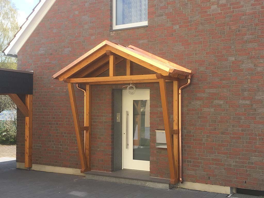 Eingangsüberdachung