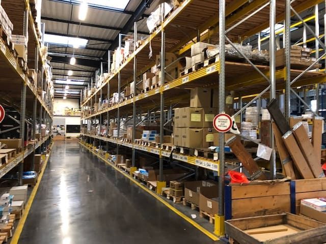 Colonnes d'inventaire de l'entreprise