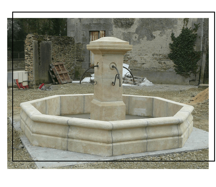 Aménagement extérieur fontaine