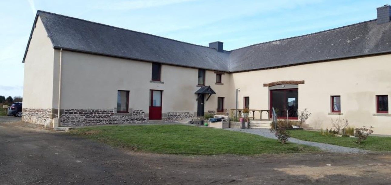 Ravalement maison à la chaux