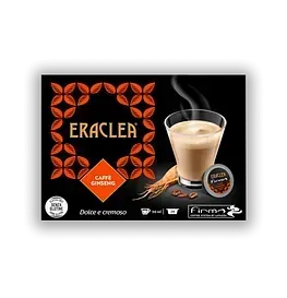 Una caja de cápsulas de café Eraclea Caffe con ginseng