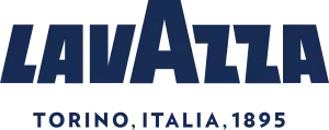 Logotipo de Lavazza Torino Italia 1895 sobre fondo blanco