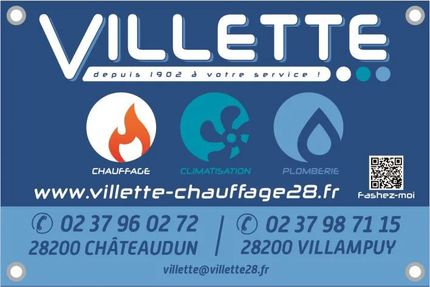 Logo affiche de l'entreprise Villette
