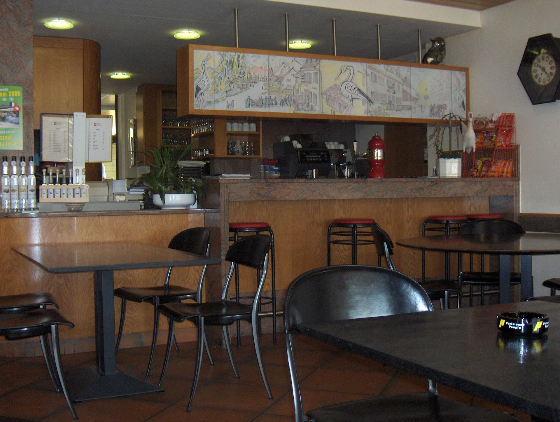 Hôtel Restaurant de la Cigogne - bar