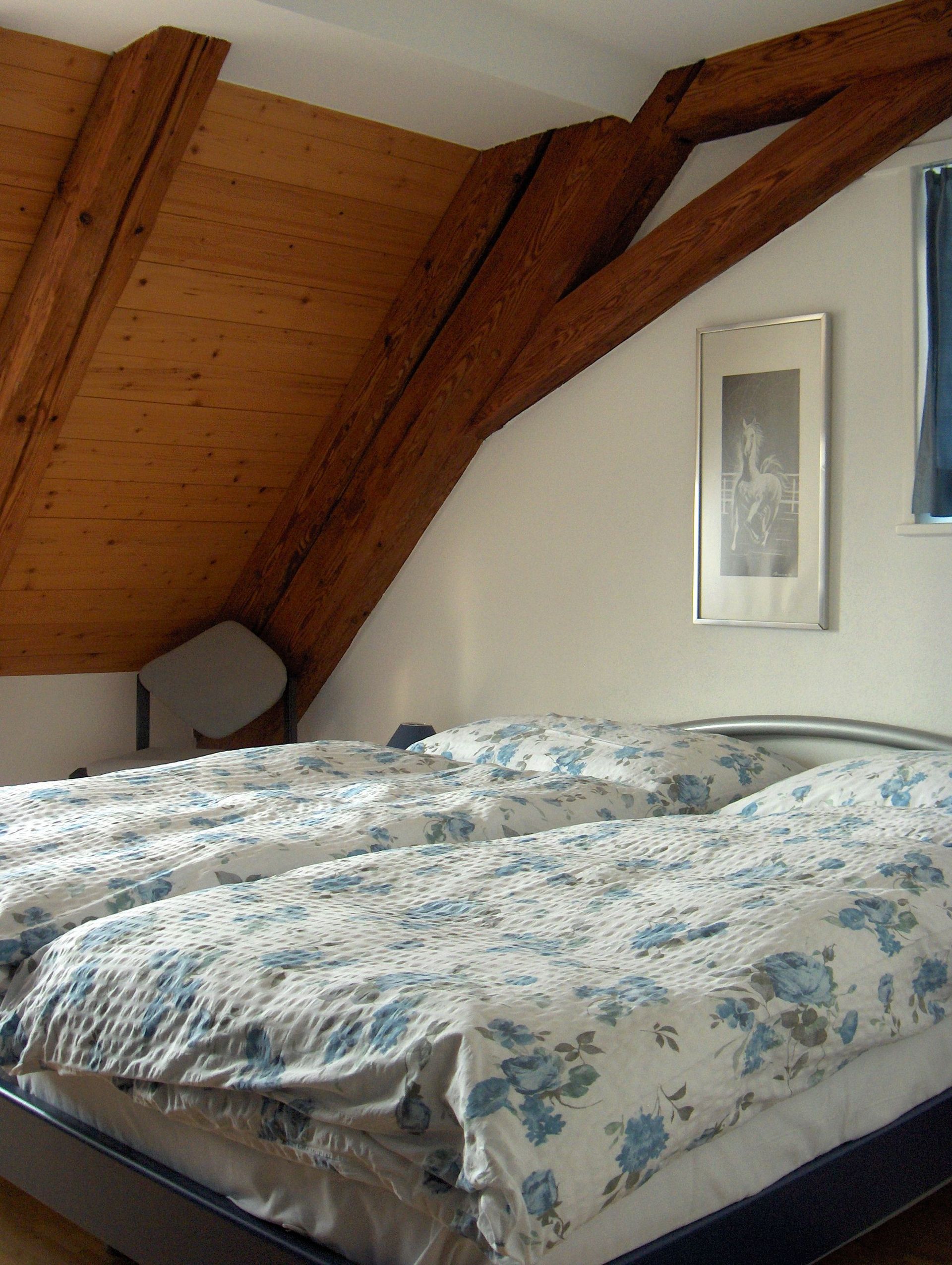 Hôtel Restaurant de la Cigogne - attic guestroom