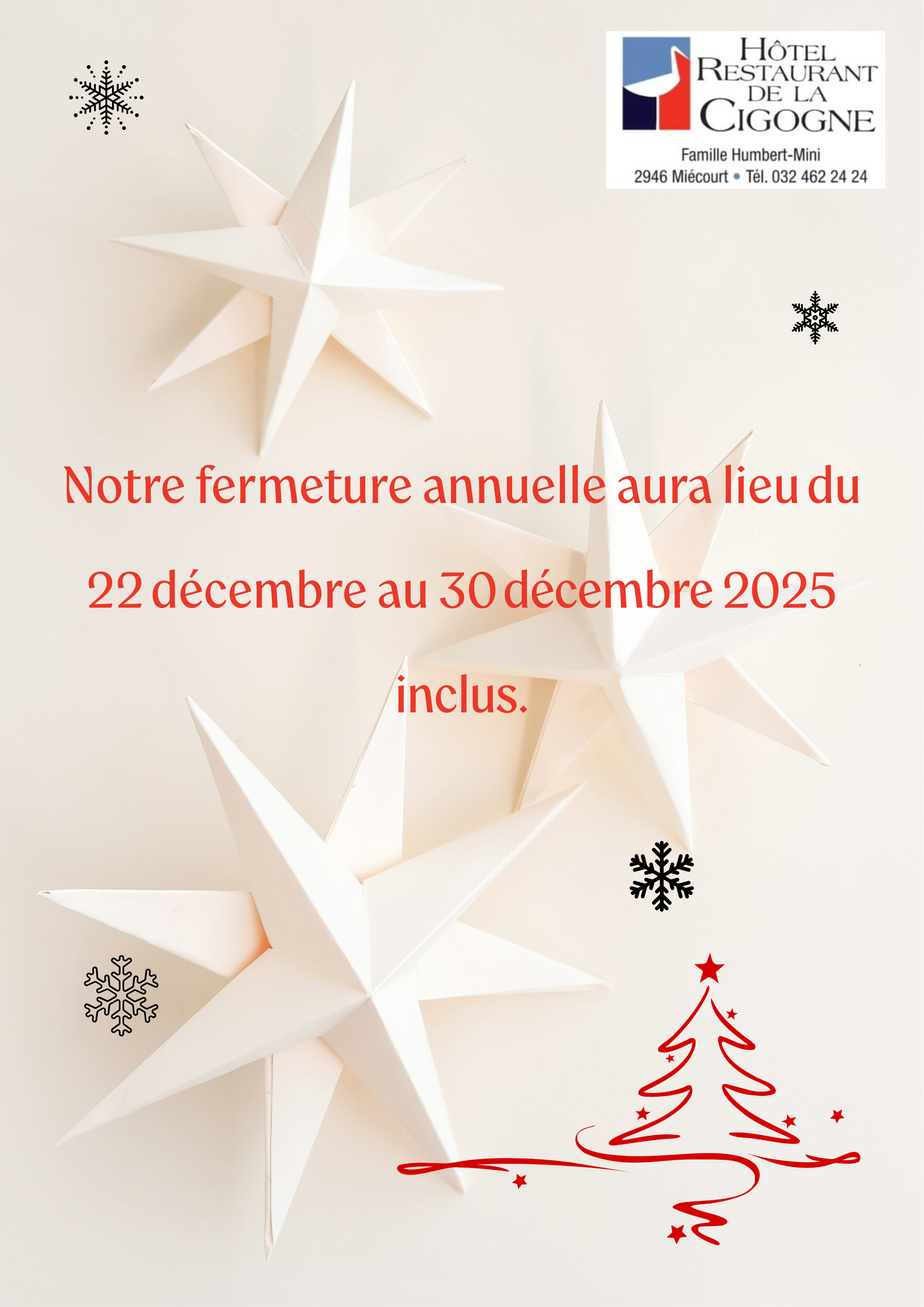 Menu de Pâques 2024