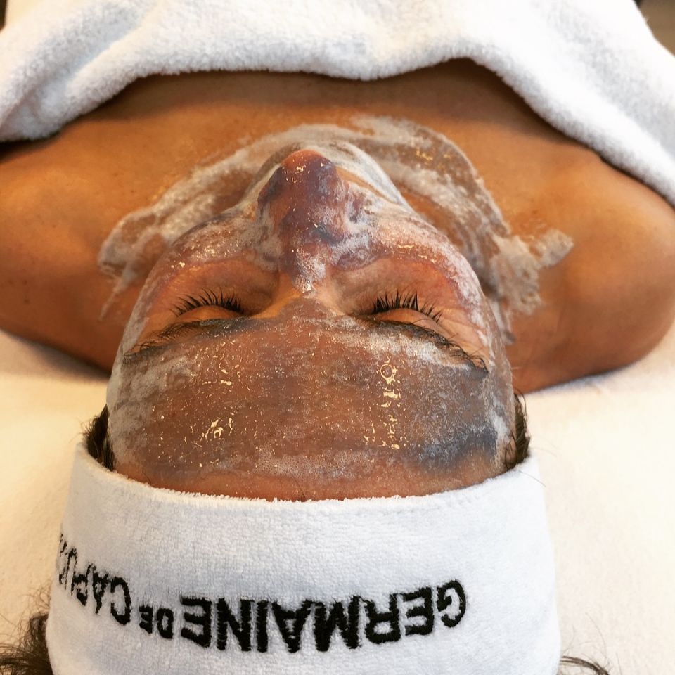 Helend gezichtsmasker