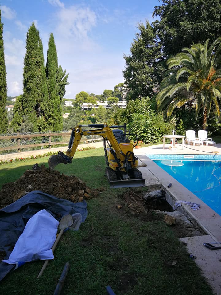 Recherche de fuite sur piscine