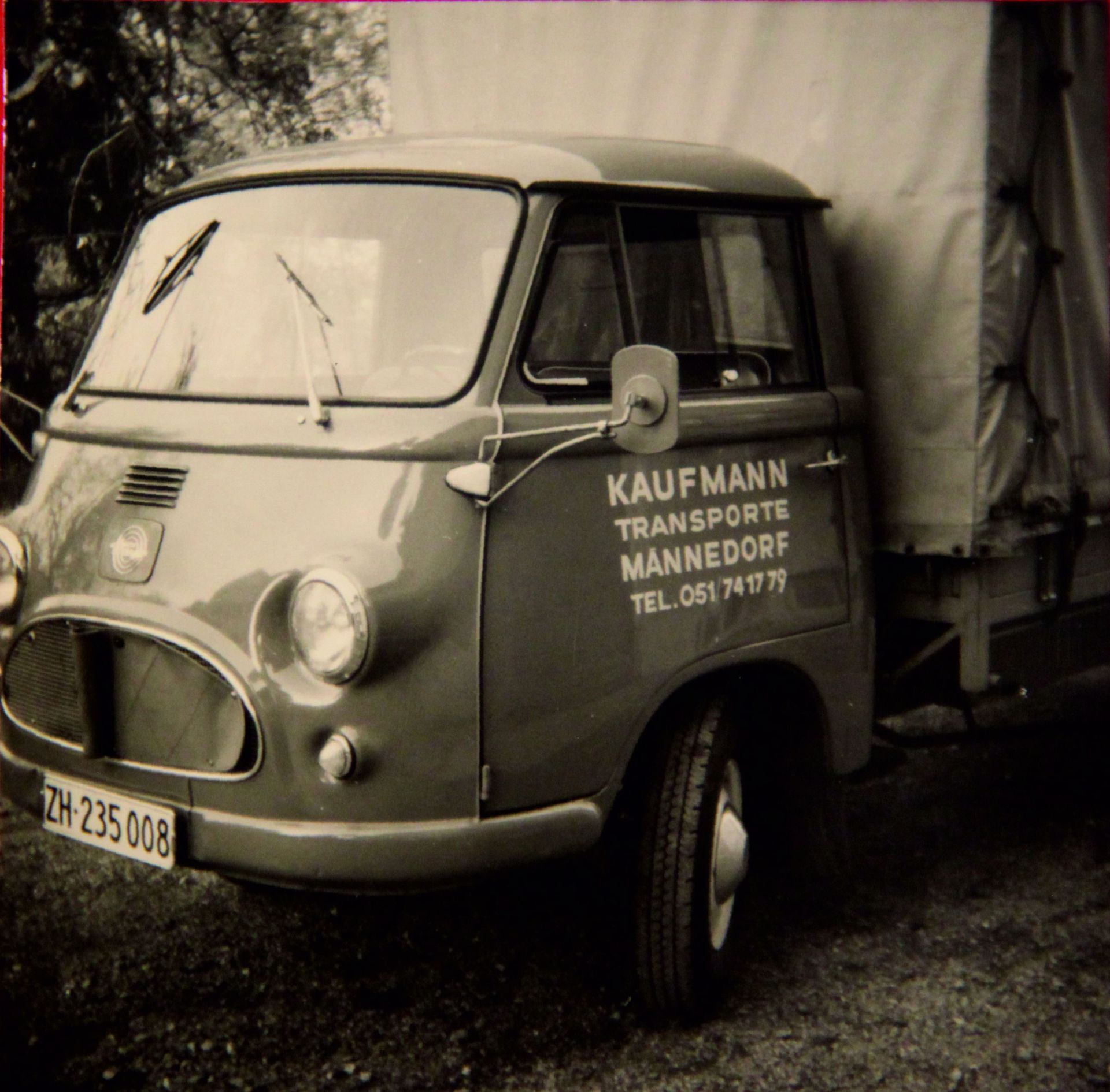 1. Fahrzeug der Kaufmann Transporte