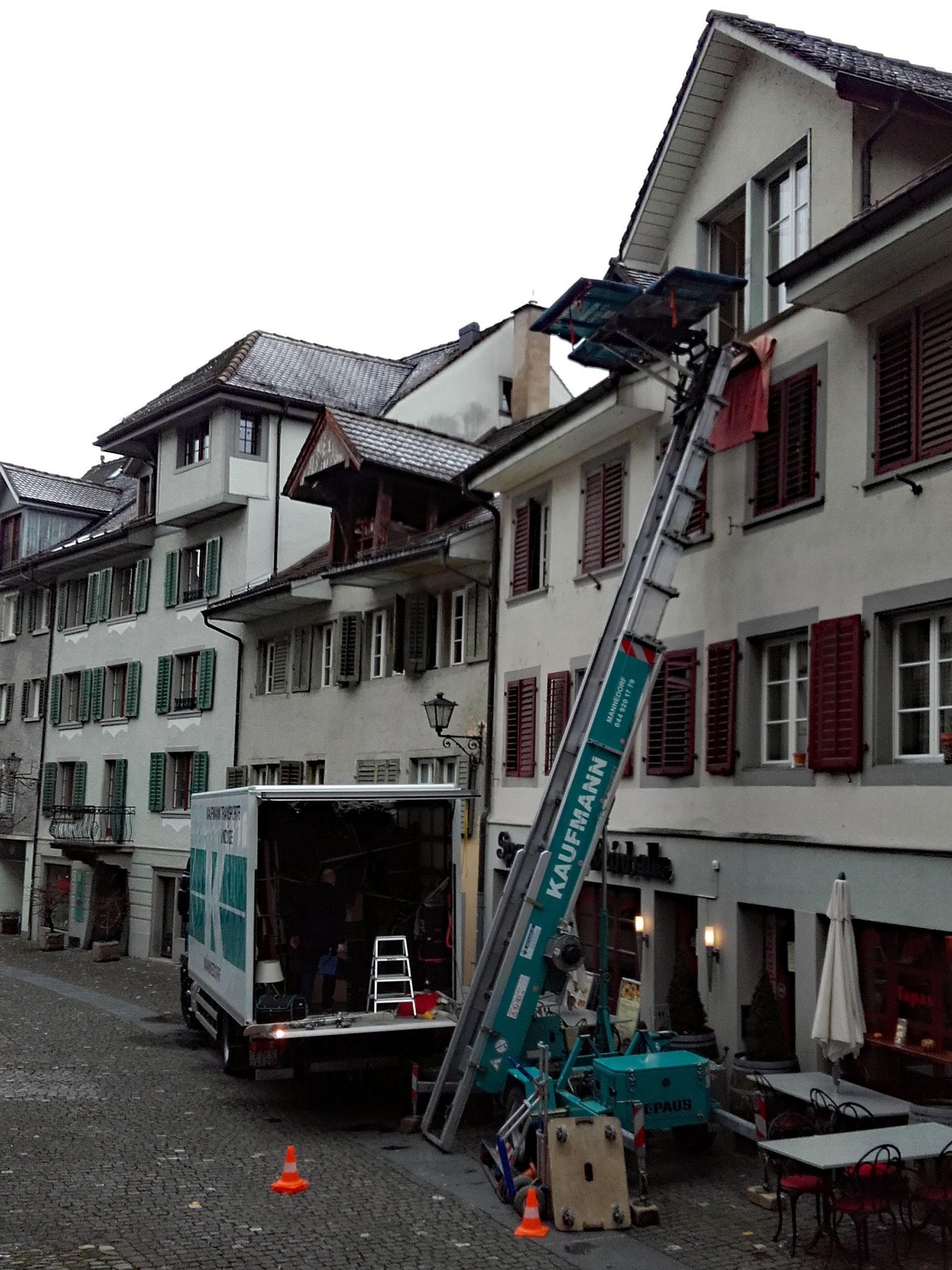 Möbellift in Rapperswil- Kaufmann Transporte