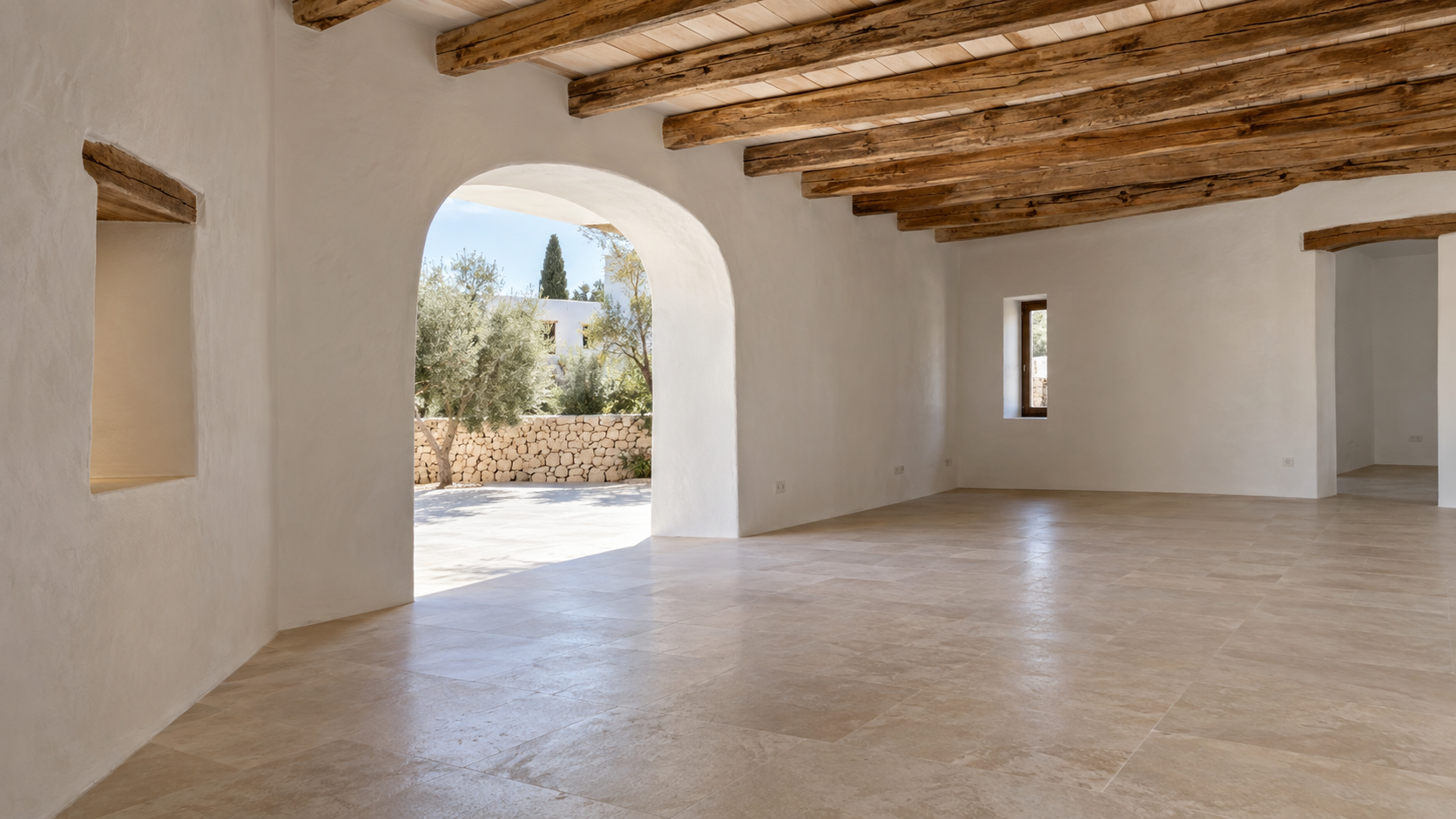 Limpieza profesional de fin de obra en Ibiza.