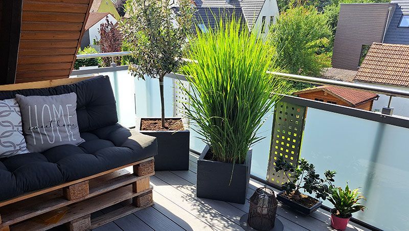 Anbaubalkon mit Geländer Aurach 32