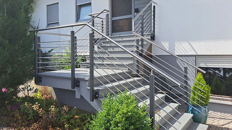 Modell Aurach 22 als Treppengeländer