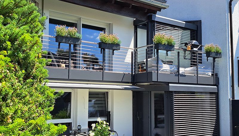 Modell Aurach 22 mit Edelstahlhandlauf