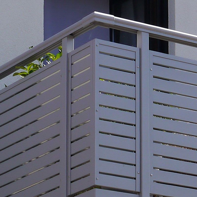 Geländer aus Aluminium