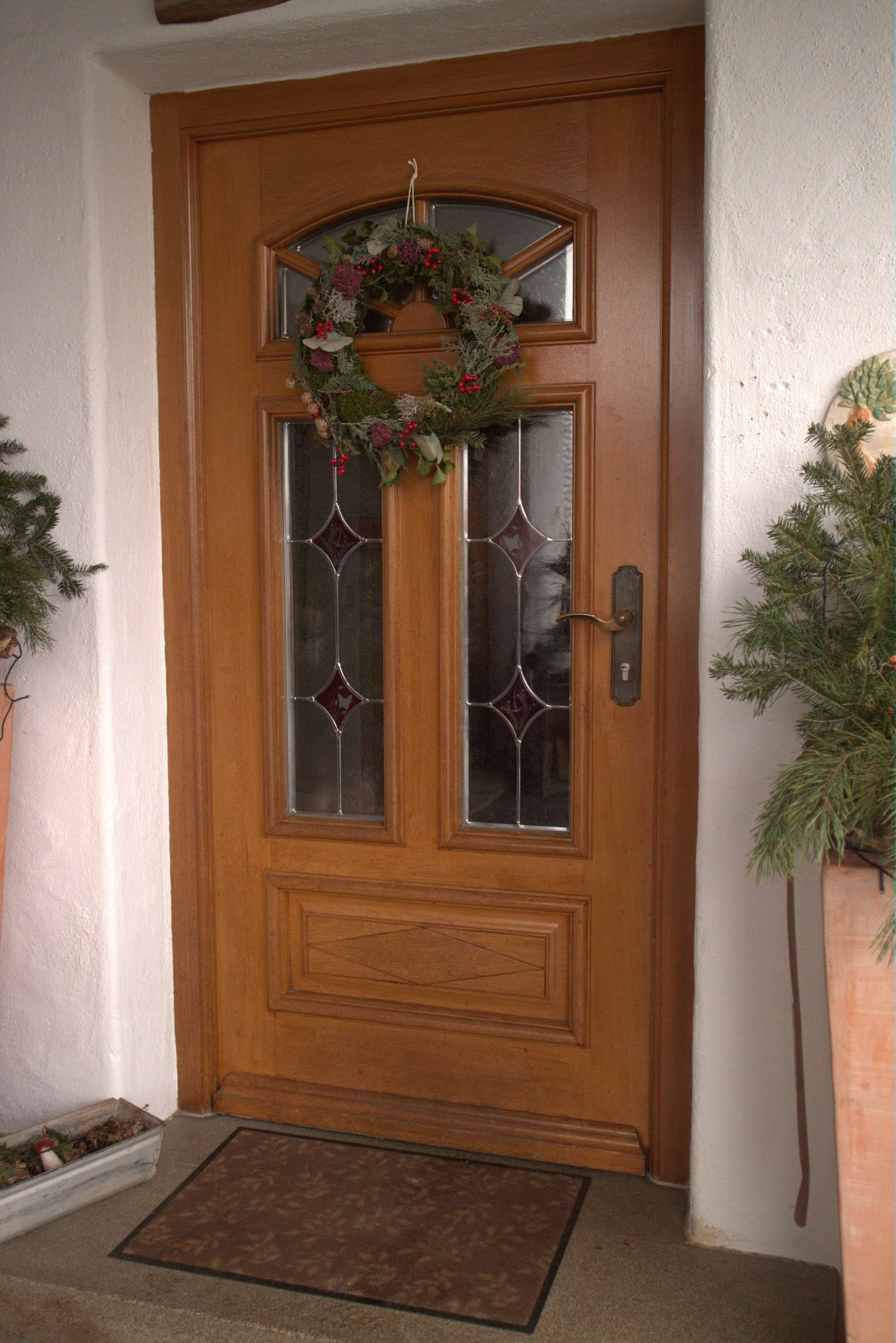 Wohnungstür dekorativ