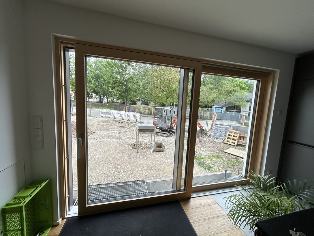 Schiebetür zum Garten