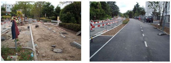 piste cyclable, bcph Ingénierie