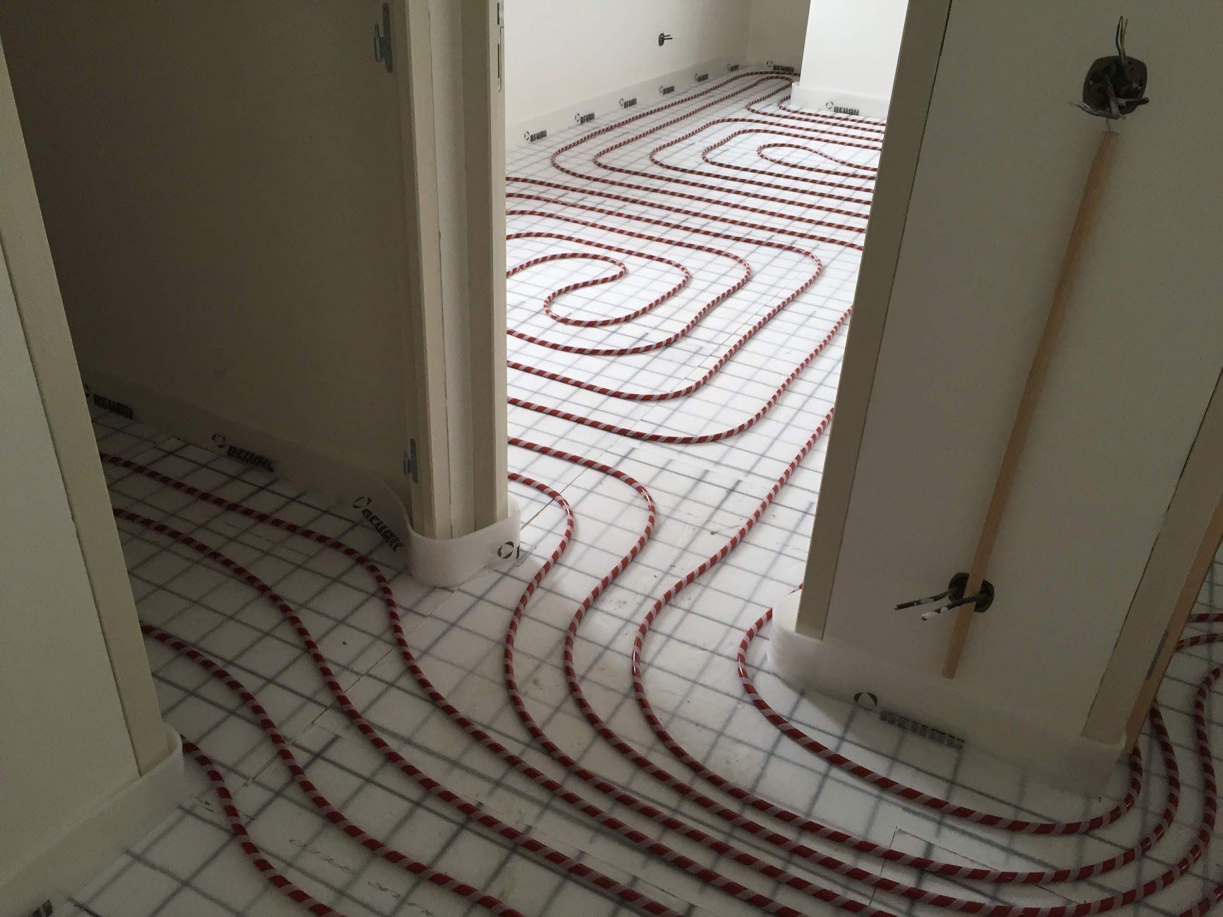 Plancher chauffant pour maison