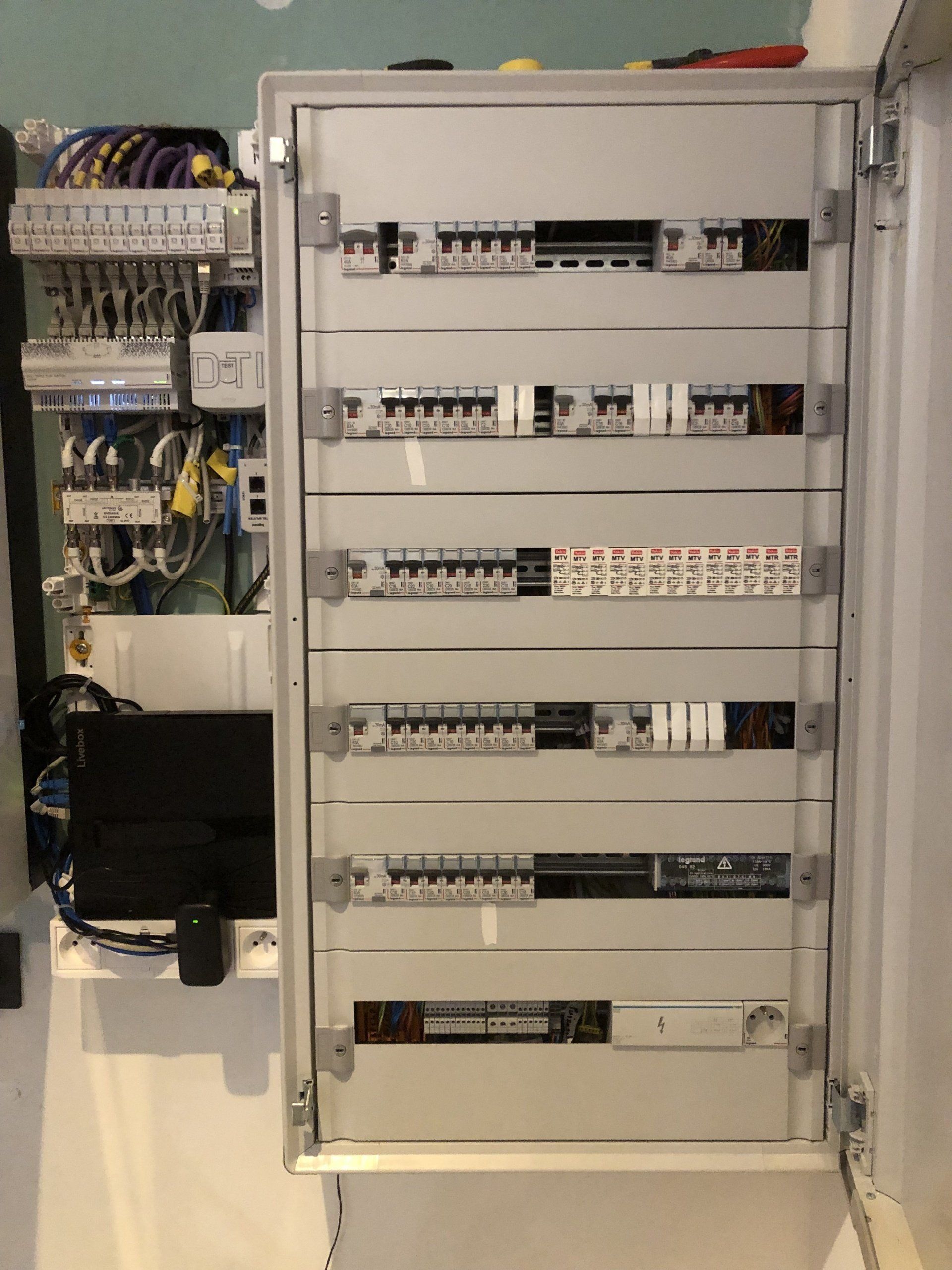 Travaux de tableau électrique