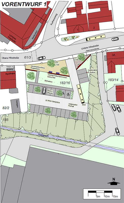 Neugestaltung Ortsmitte Grünenplan