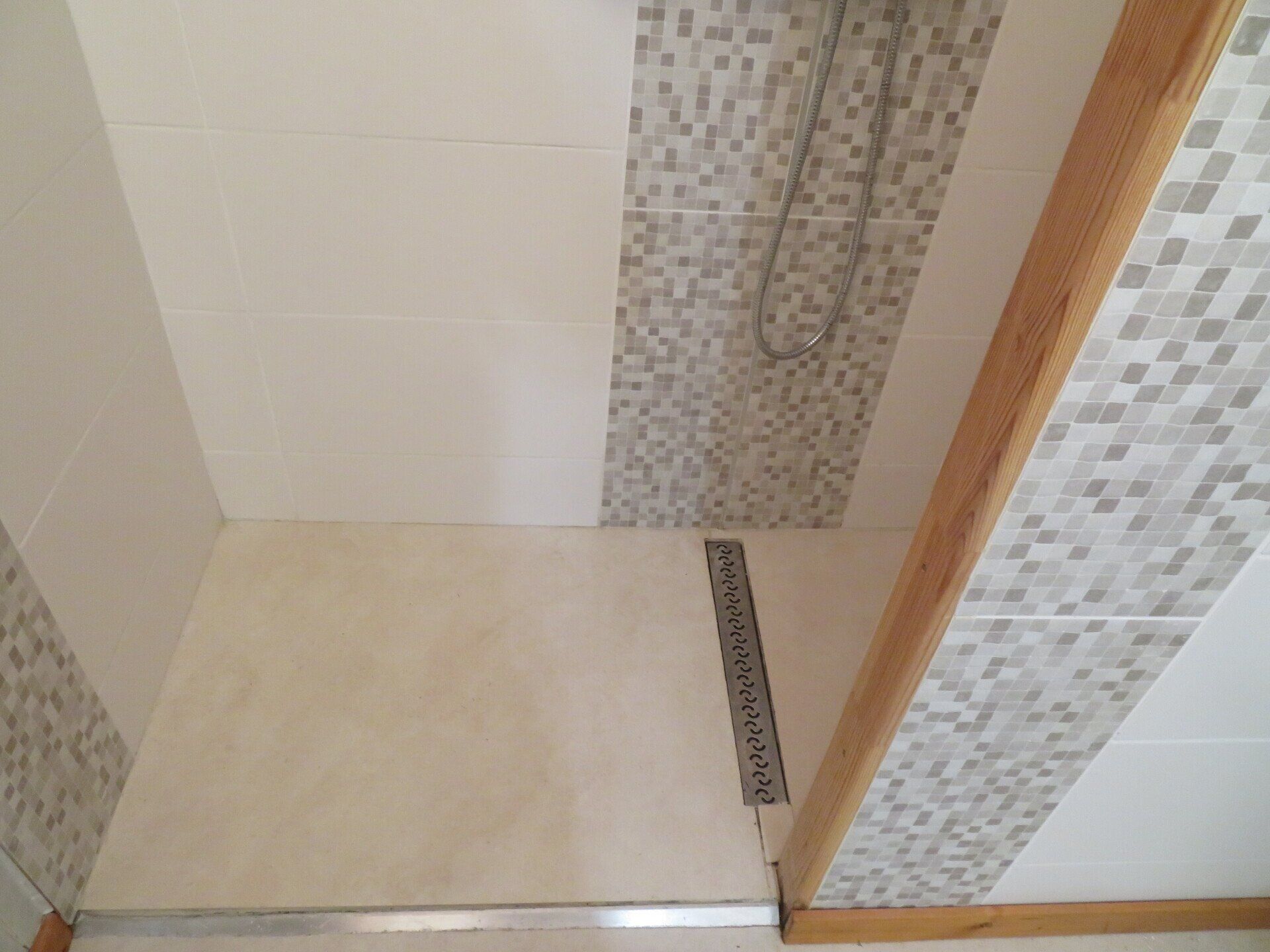 Après douche à l'italienne