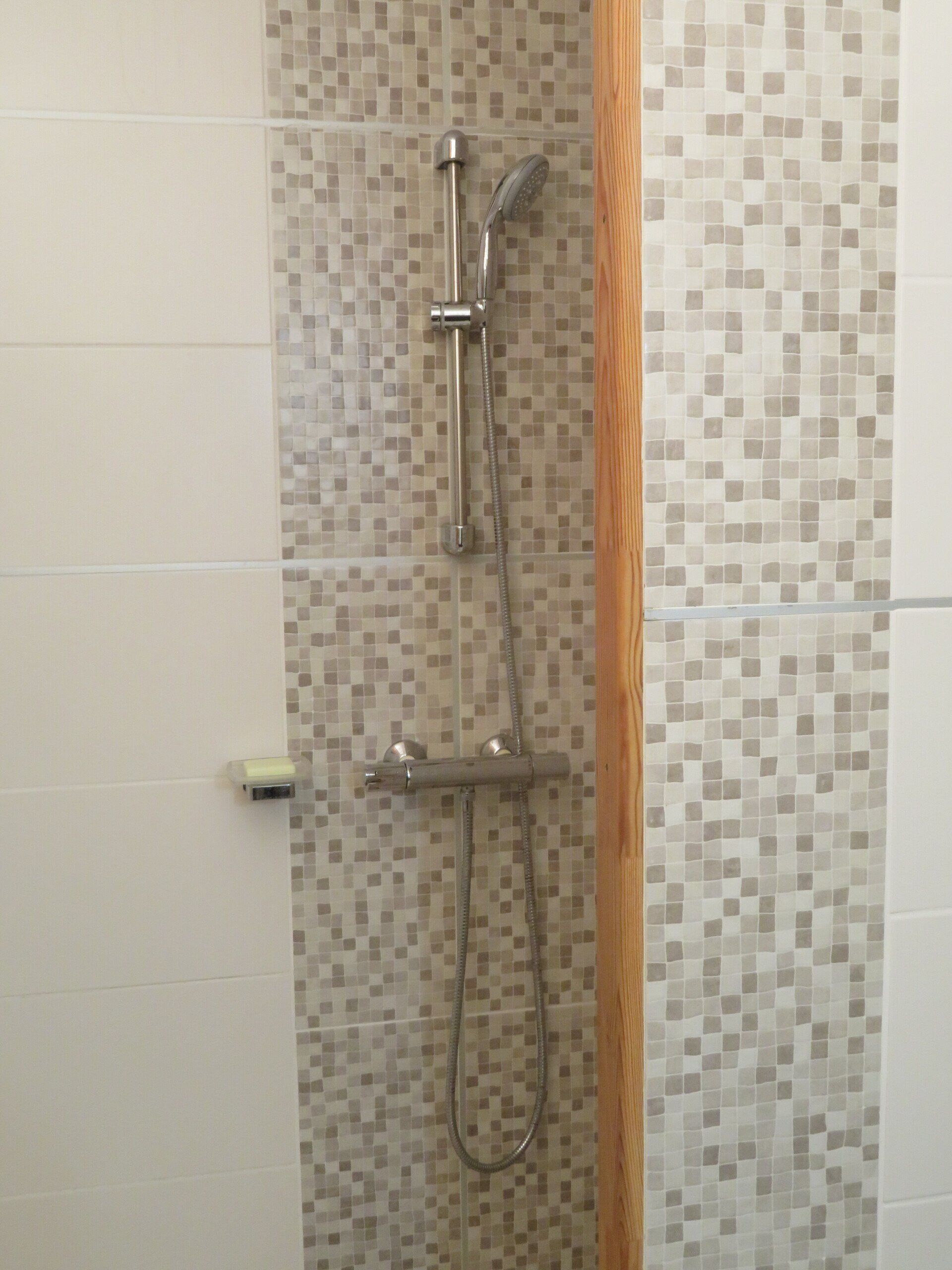 Après travaux douche