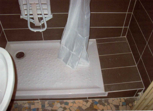 Salle de bains après travaux douche
