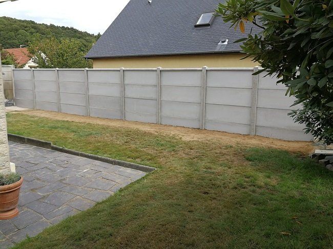 Création de clôture en béton