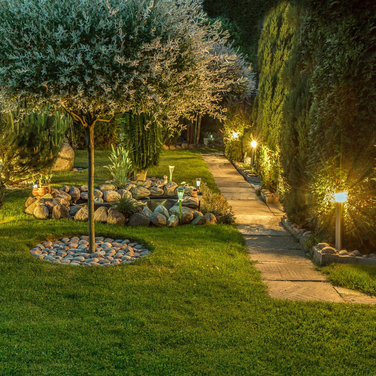 Eclairage de jardin