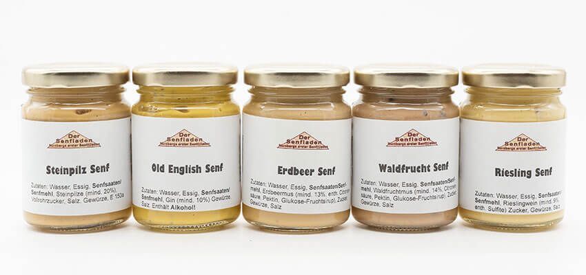 Der Senfladen Nürnberg Frucht Senf