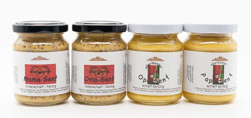 Der Senfladen Nürnberg Senf
