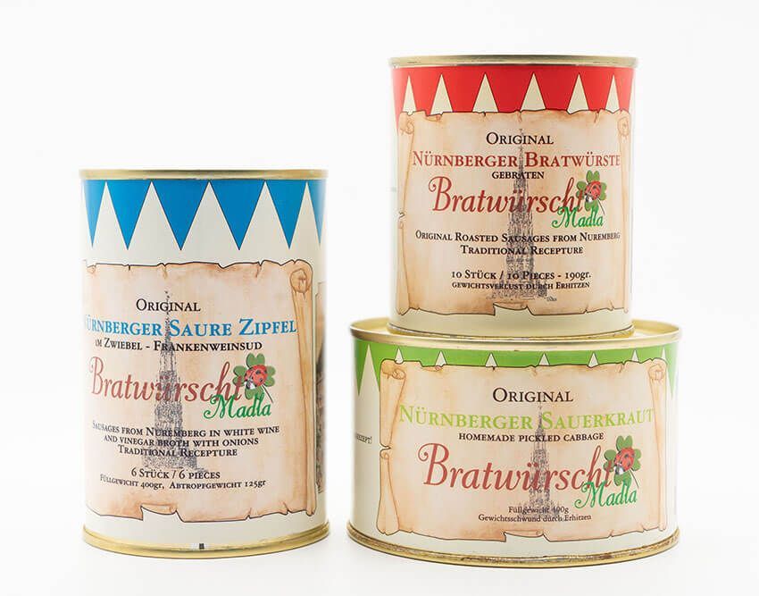 Der Senfladen Nürnberg Bratwürscht