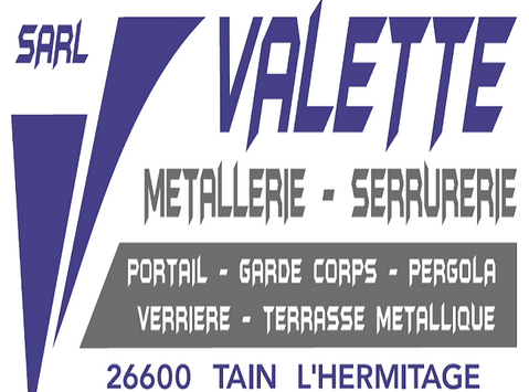 Logo de SARL R VALETTE Metallerie Serrurerie