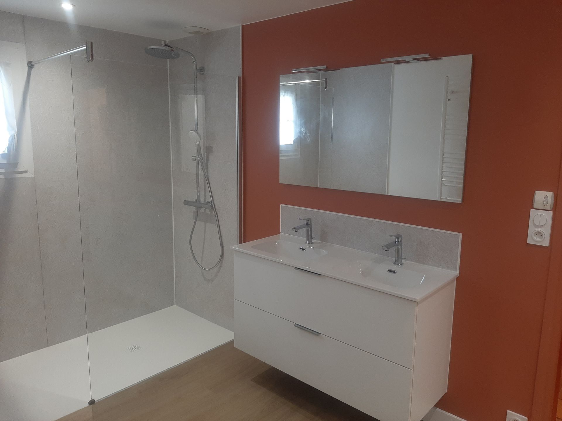 Création de salle de bains sur mesure