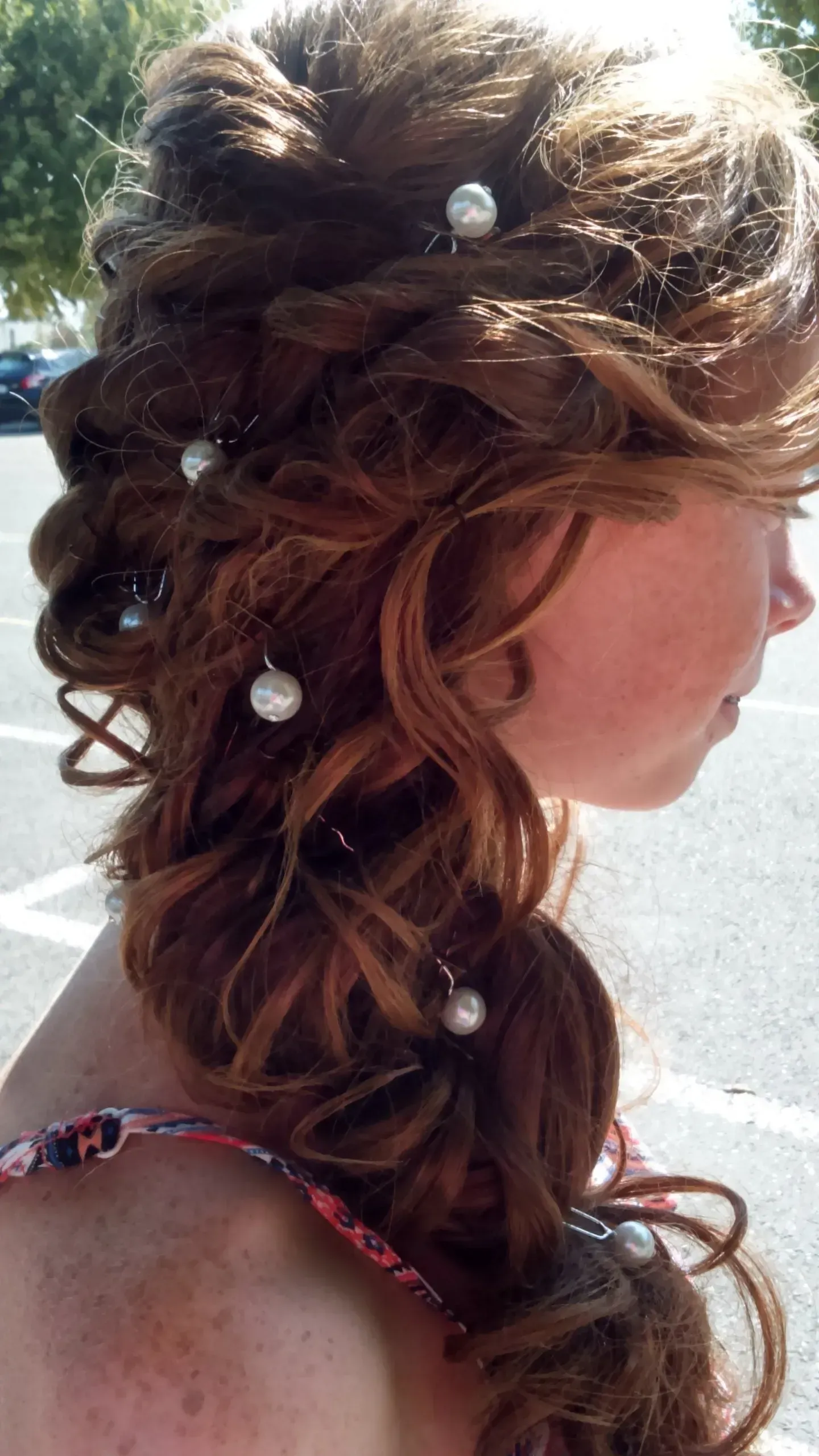 Coiffure fille cheveux longs