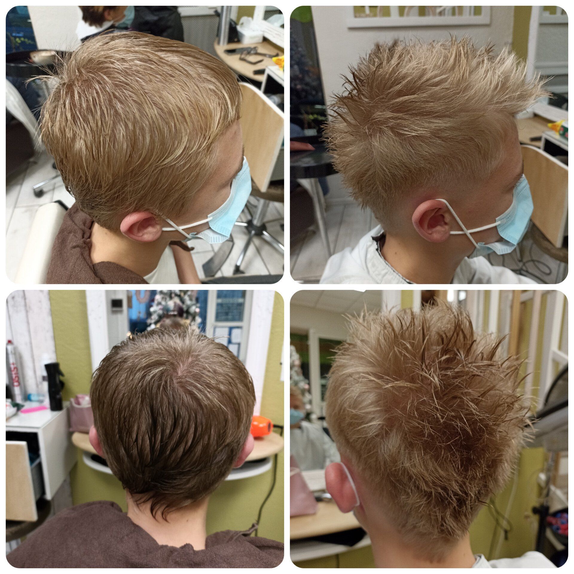 Coupe cheveux adolescent