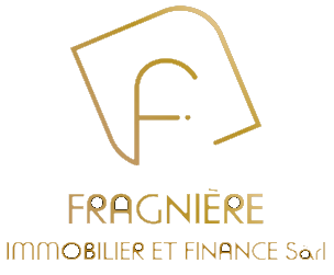 A logo for fragniere immobilier et finance sarl