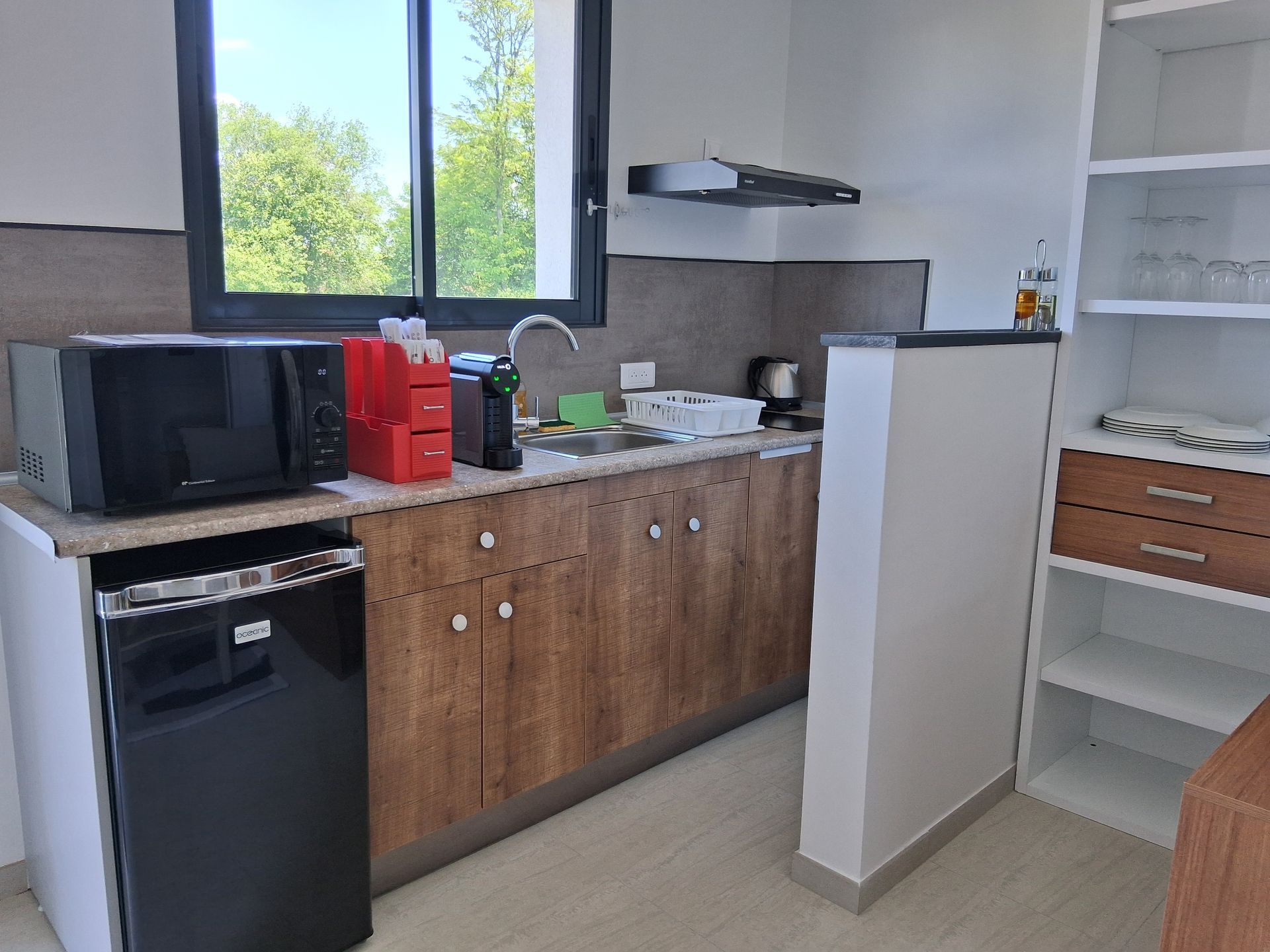 Cuisine et séparation en placoplatre