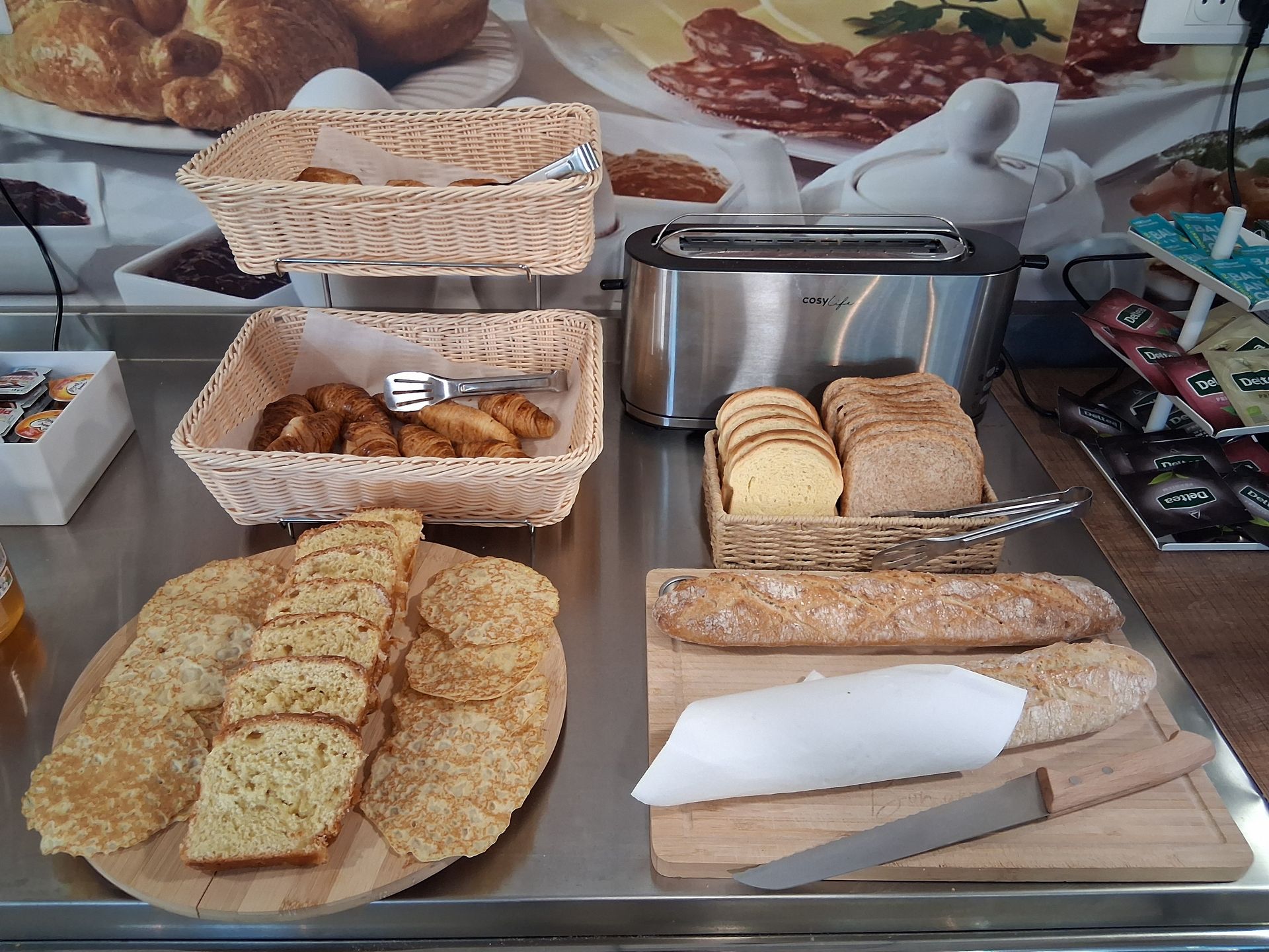 Pains pour petit déjeuner