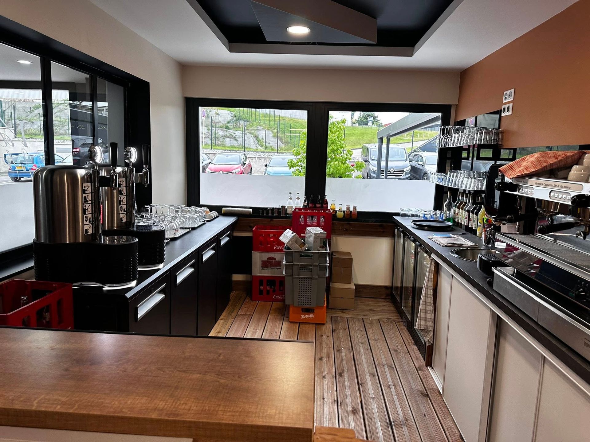 Nouveau bar de l'hôtel