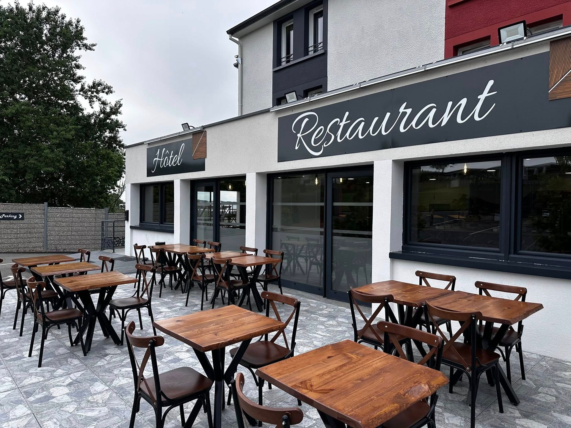 Terrasse du restaurant
